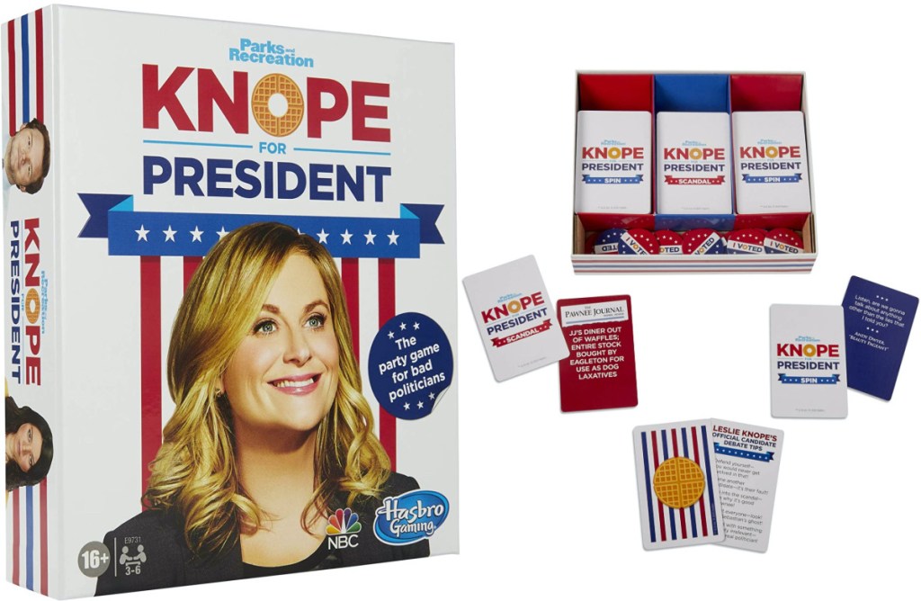 Parks and Recreation Knope for President Party Game Hasbro 2020 for sale online